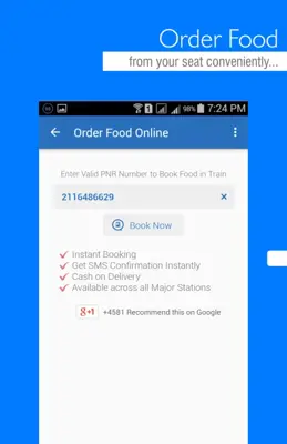 Indian Railway IRCTC android App screenshot 1