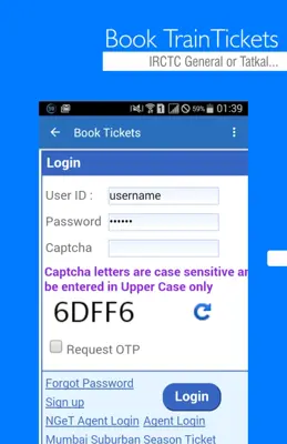 Indian Railway IRCTC android App screenshot 5