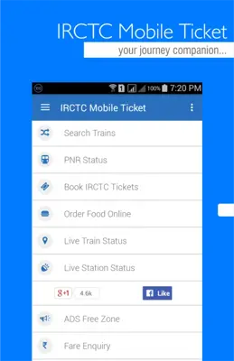 Indian Railway IRCTC android App screenshot 7